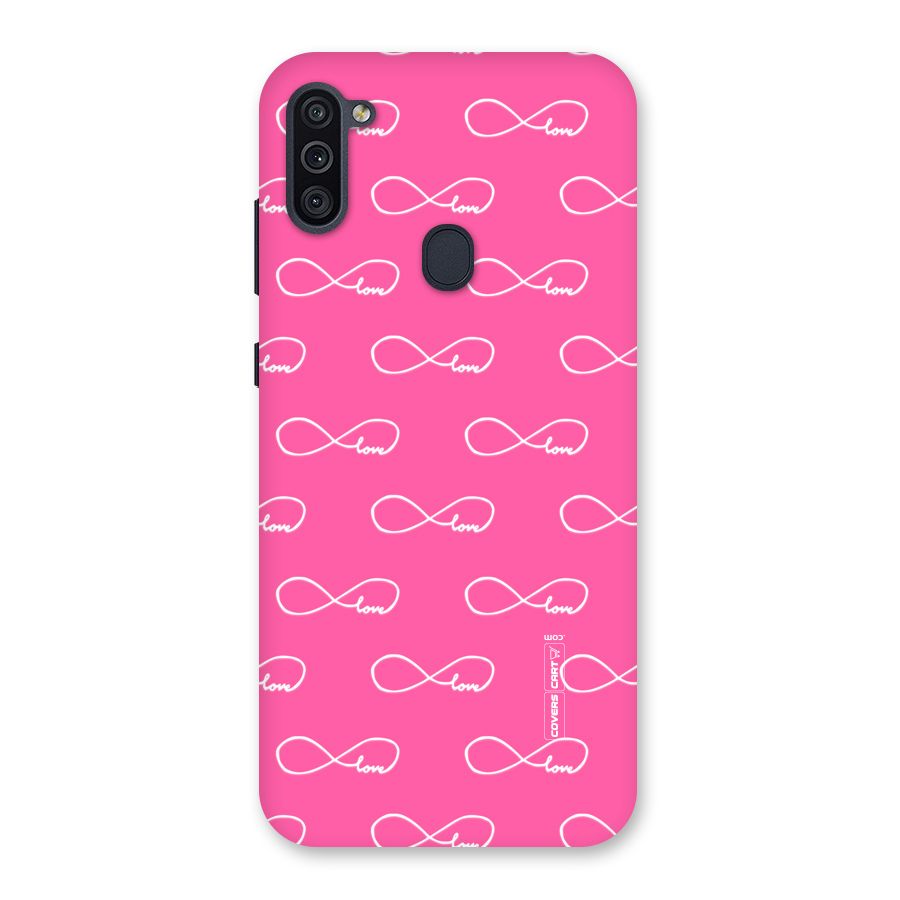 Infinity Love Back Case for Galaxy M11