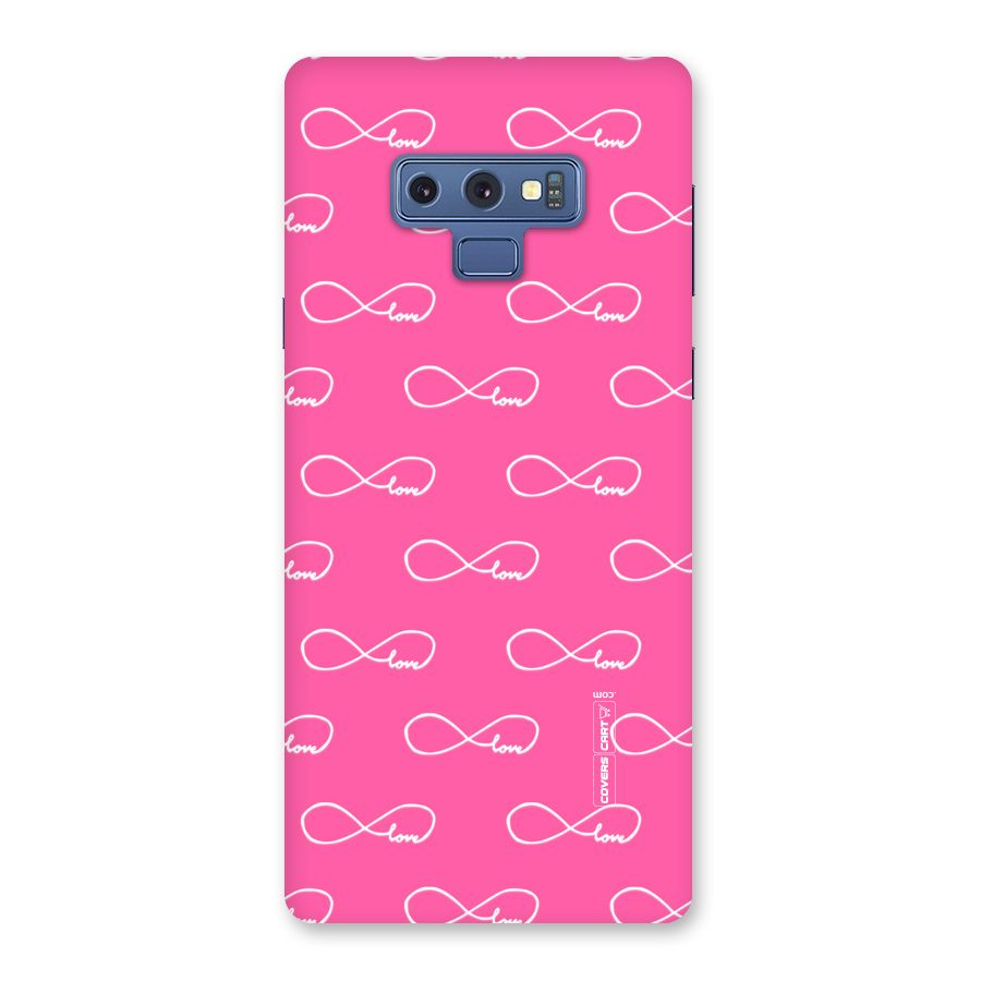 Infinity Love Back Case for Galaxy Note 9