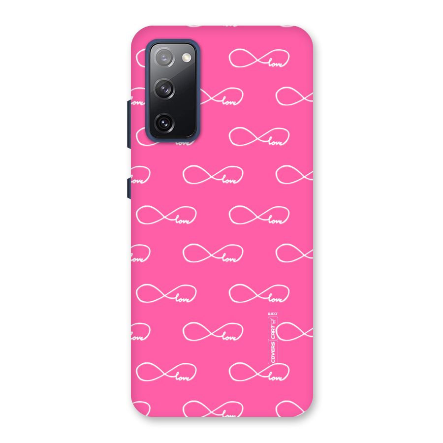 Infinity Love Back Case for Galaxy S20 FE