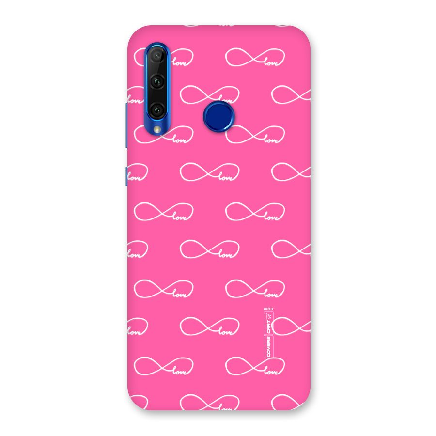 Infinity Love Back Case for Honor 20i