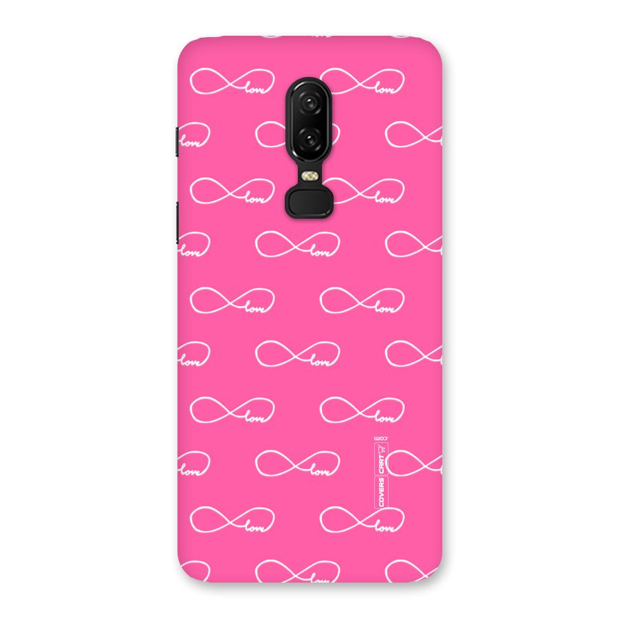 Infinity Love Back Case for OnePlus 6