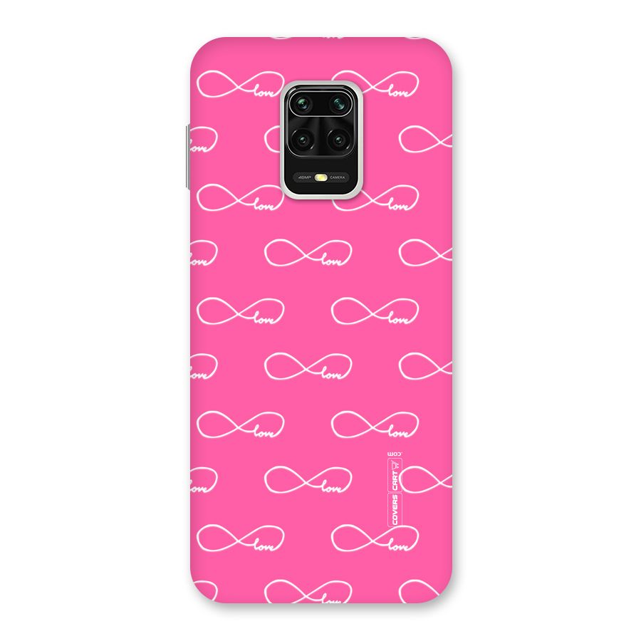 Infinity Love Back Case for Redmi Note 9 Pro