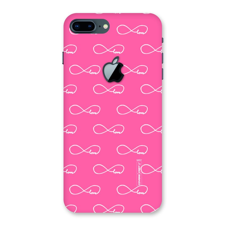 Infinity Love Back Case for iPhone 7 Plus Apple Cut