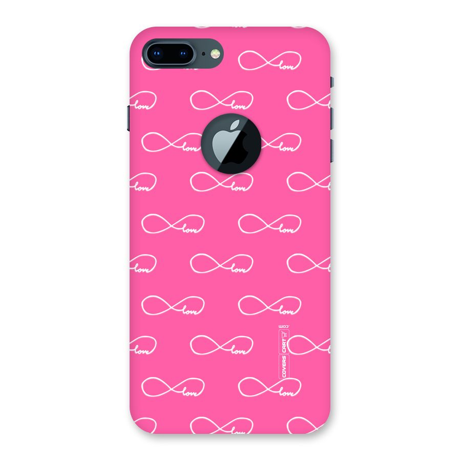 Infinity Love Back Case for iPhone 7 Plus Logo Cut