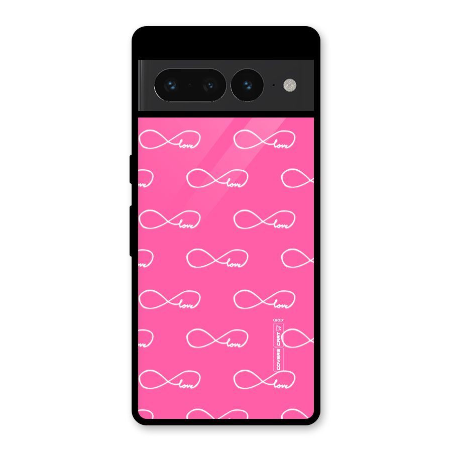 Infinity Love Glass Back Case for Google Pixel 7 Pro