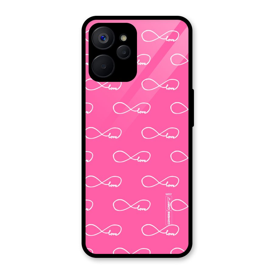Infinity Love Glass Back Case for Realme 9i 5G