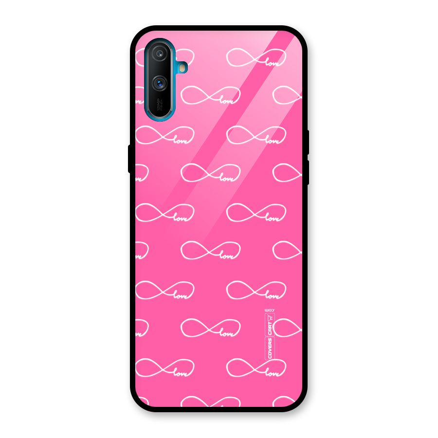Infinity Love Glass Back Case for Realme C3