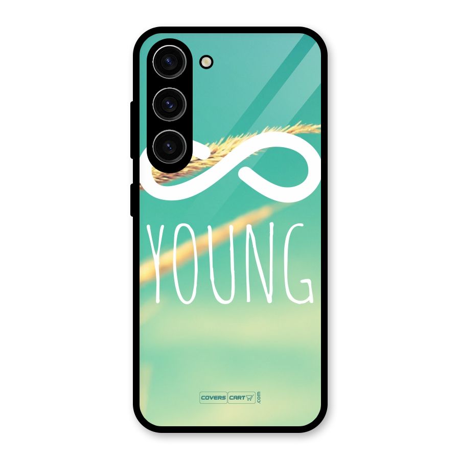Infinity Young Glass Back Case for Galaxy S23