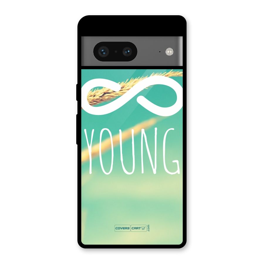Infinity Young Glass Back Case for Google Pixel 7