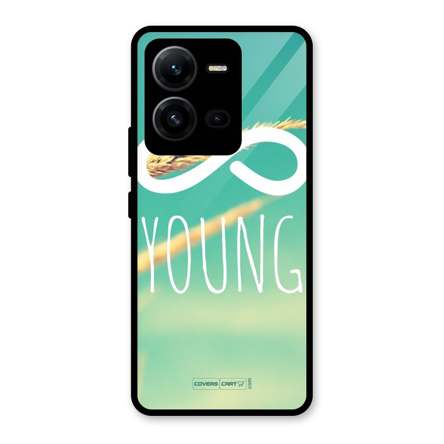 Infinity Young Glass Back Case for Vivo V25