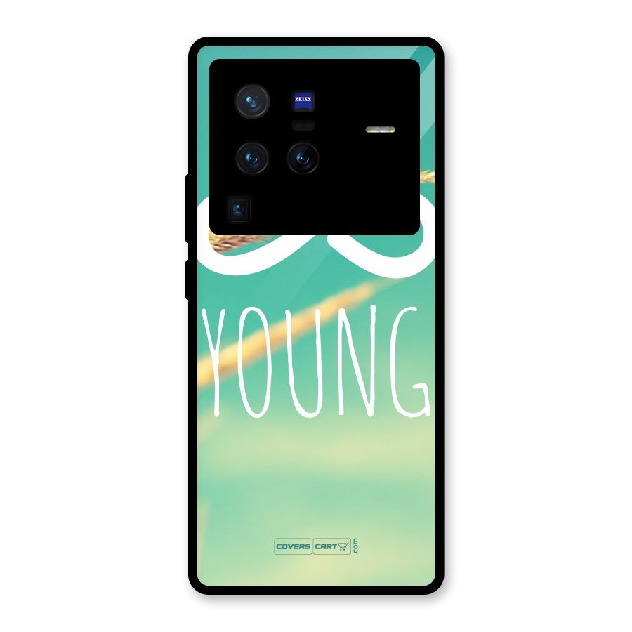 Infinity Young Glass Back Case for Vivo X80 Pro