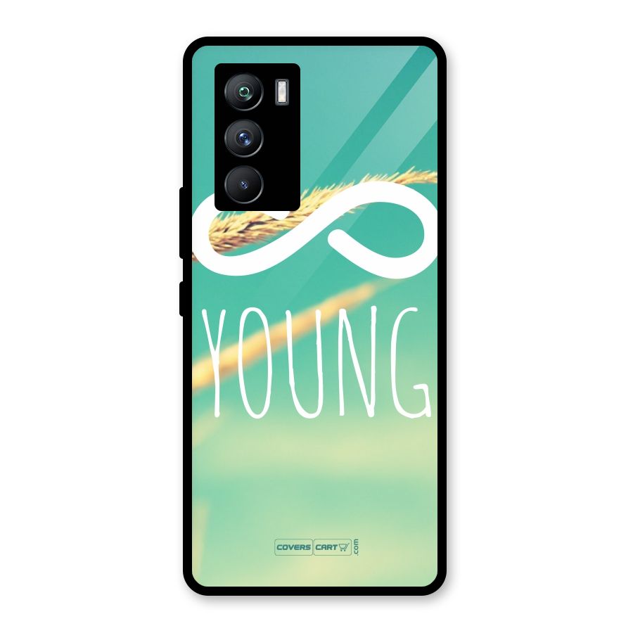 Infinity Young Glass Back Case for Vivo iQOO 9 SE