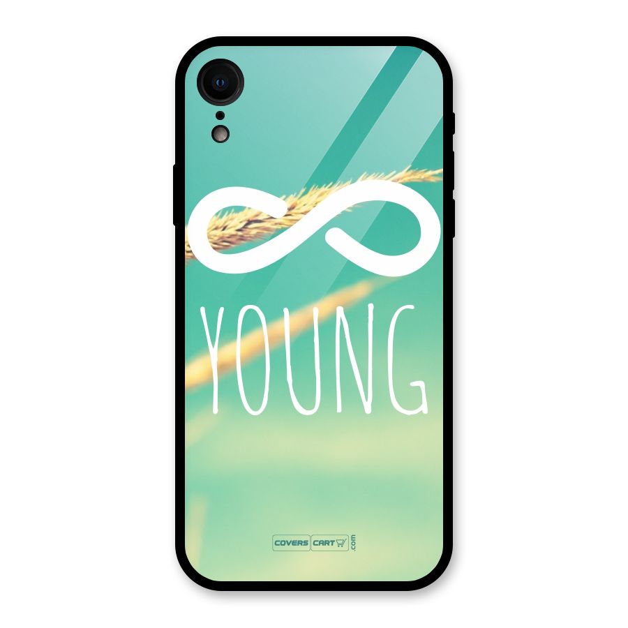 Infinity Young Glass Back Case for XR