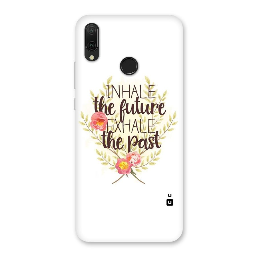 Inhale Future Back Case for Huawei Y9 (2019)