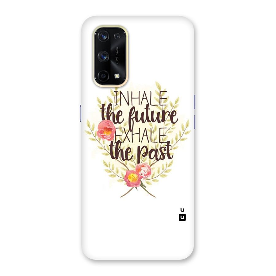 Inhale Future Glass Back Case for Realme X7 Pro