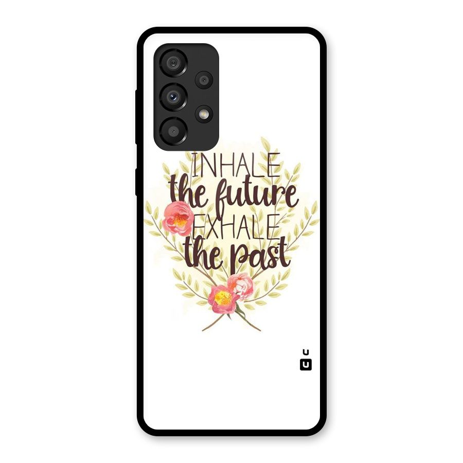 Inhale Future Glass Back Case for Galaxy A33 5G