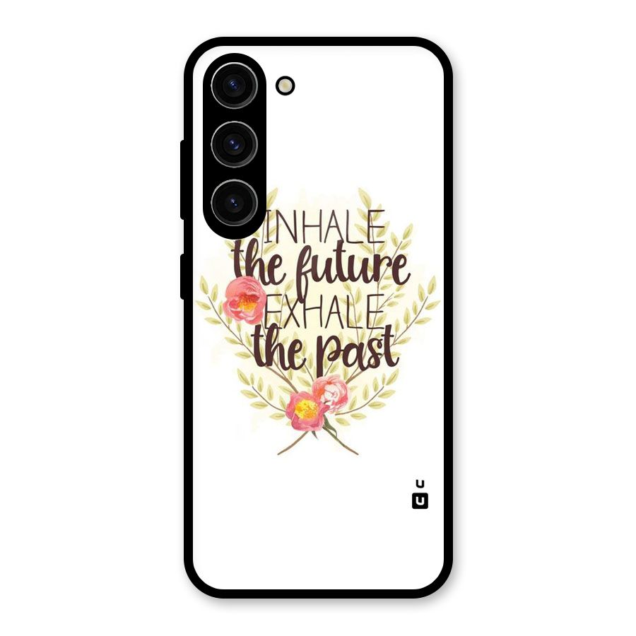 Inhale Future Glass Back Case for Galaxy S23