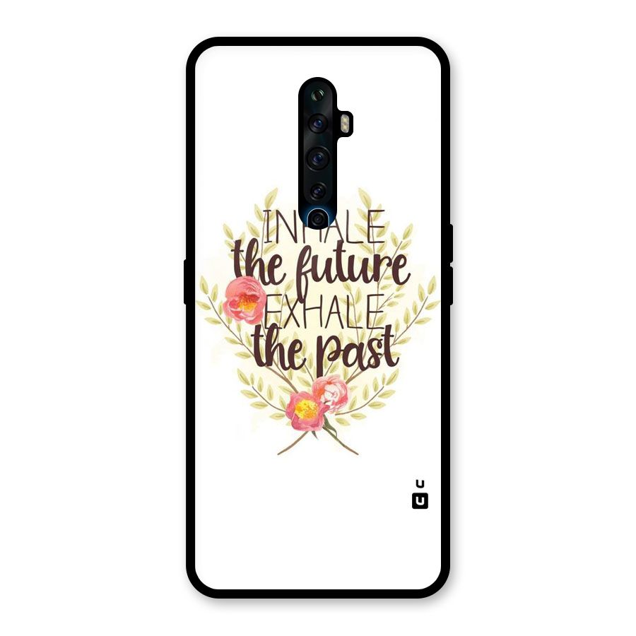Inhale Future Glass Back Case for Oppo Reno2 F