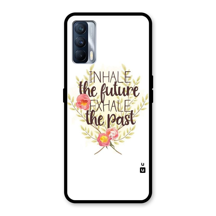 Inhale Future Glass Back Case for Realme X7