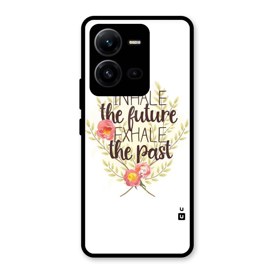 Inhale Future Glass Back Case for Vivo V25