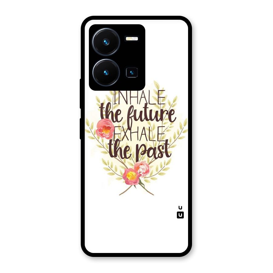 Inhale Future Glass Back Case for Vivo Y35