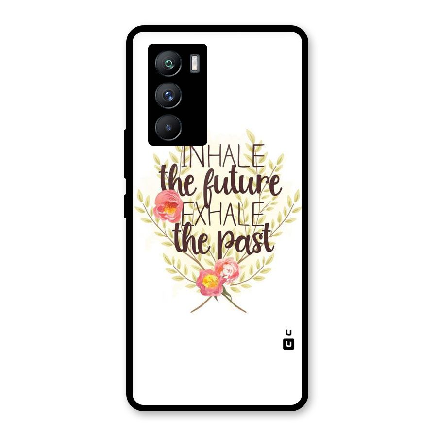 Inhale Future Glass Back Case for Vivo iQOO 9 SE