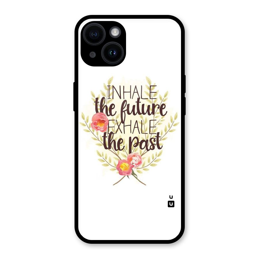 Inhale Future Glass Back Case for iPhone 14