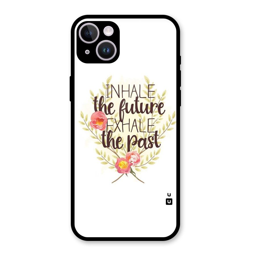 Inhale Future Glass Back Case for iPhone 14 Plus