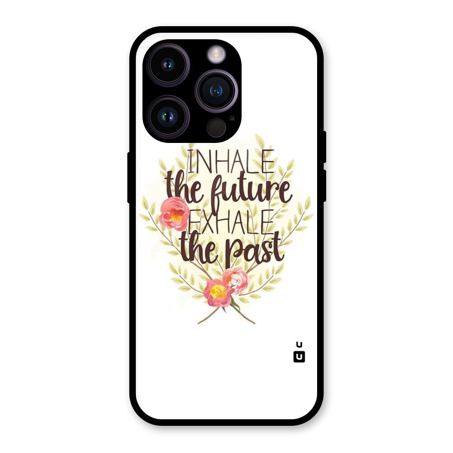 Inhale Future Glass Back Case for iPhone 14 Pro