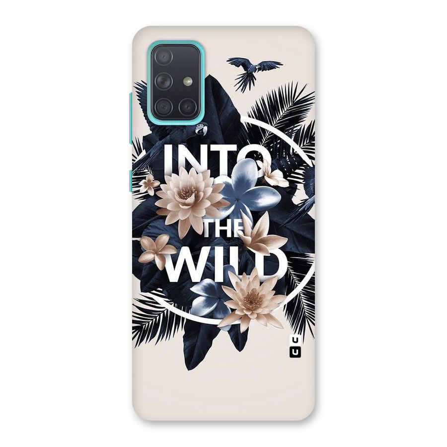 Into The Wild Blue Back Case for Galaxy A71