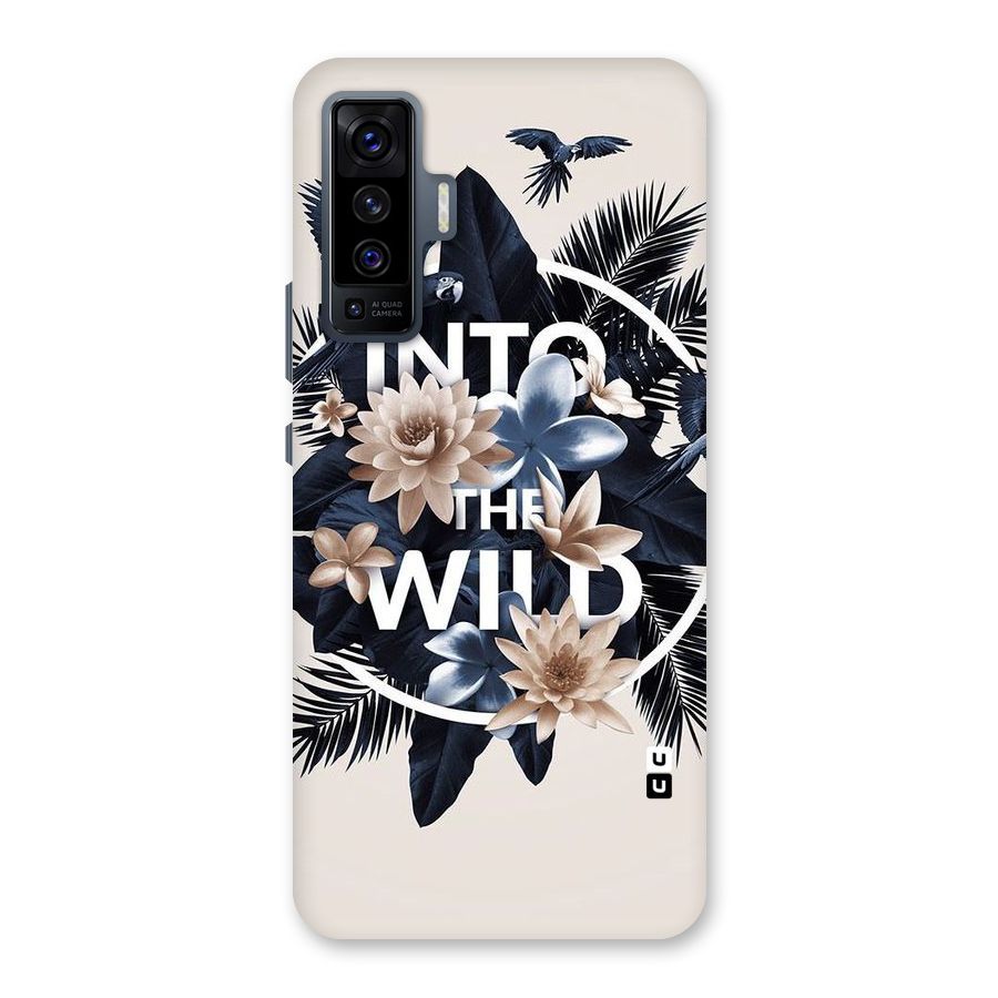 Into The Wild Blue Back Case for Vivo X50