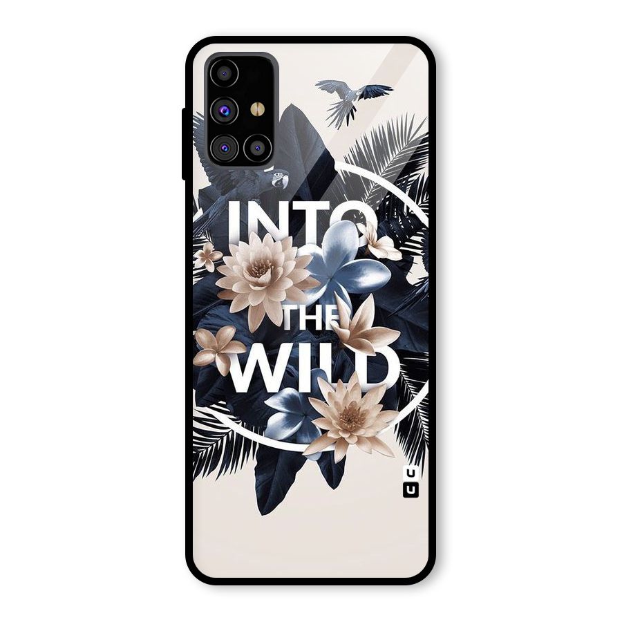 Into The Wild Blue Glass Back Case for Galaxy M31s