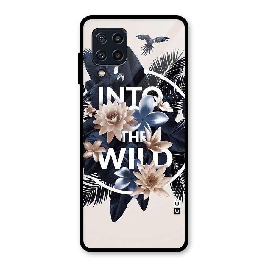 Into The Wild Blue Glass Back Case for Galaxy M32