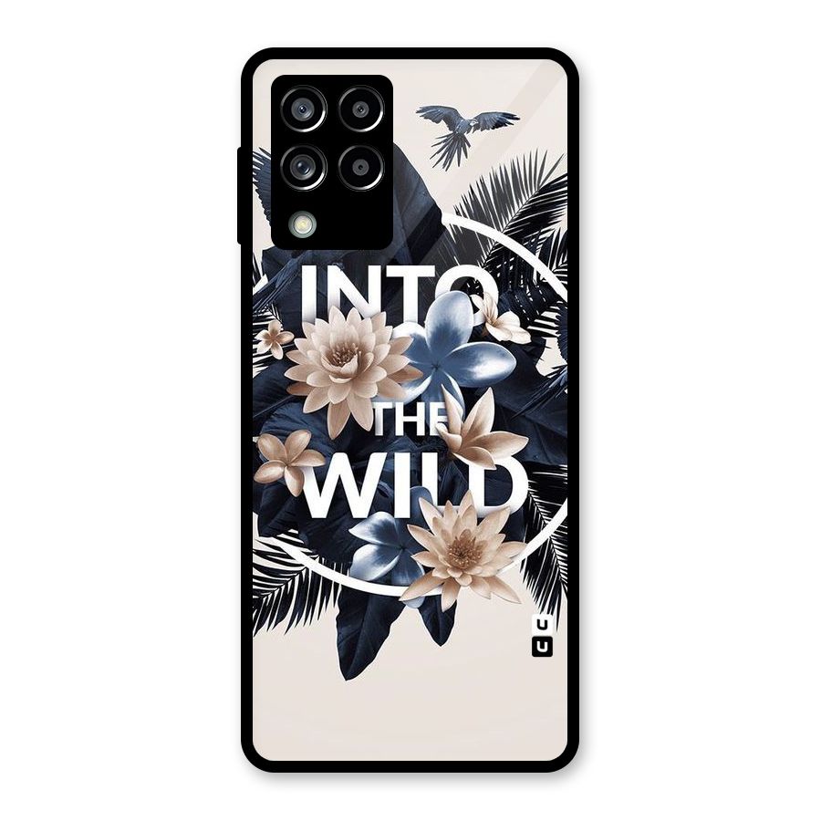 Into The Wild Blue Glass Back Case for Galaxy M53 5G