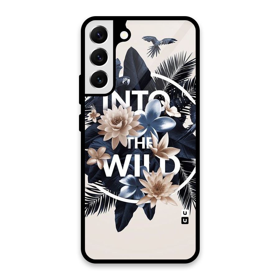 Into The Wild Blue Glass Back Case for Galaxy S22 Plus 5G