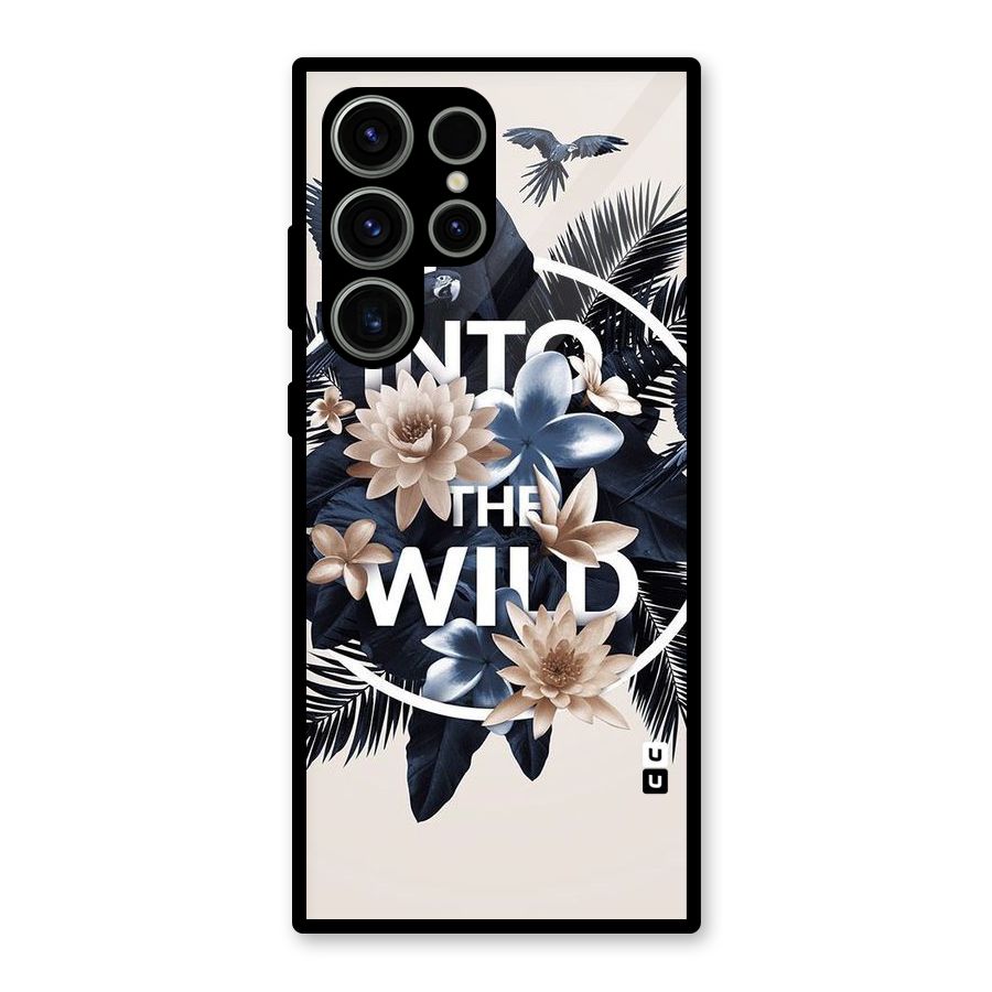 Into The Wild Blue Glass Back Case for Galaxy S23 Ultra