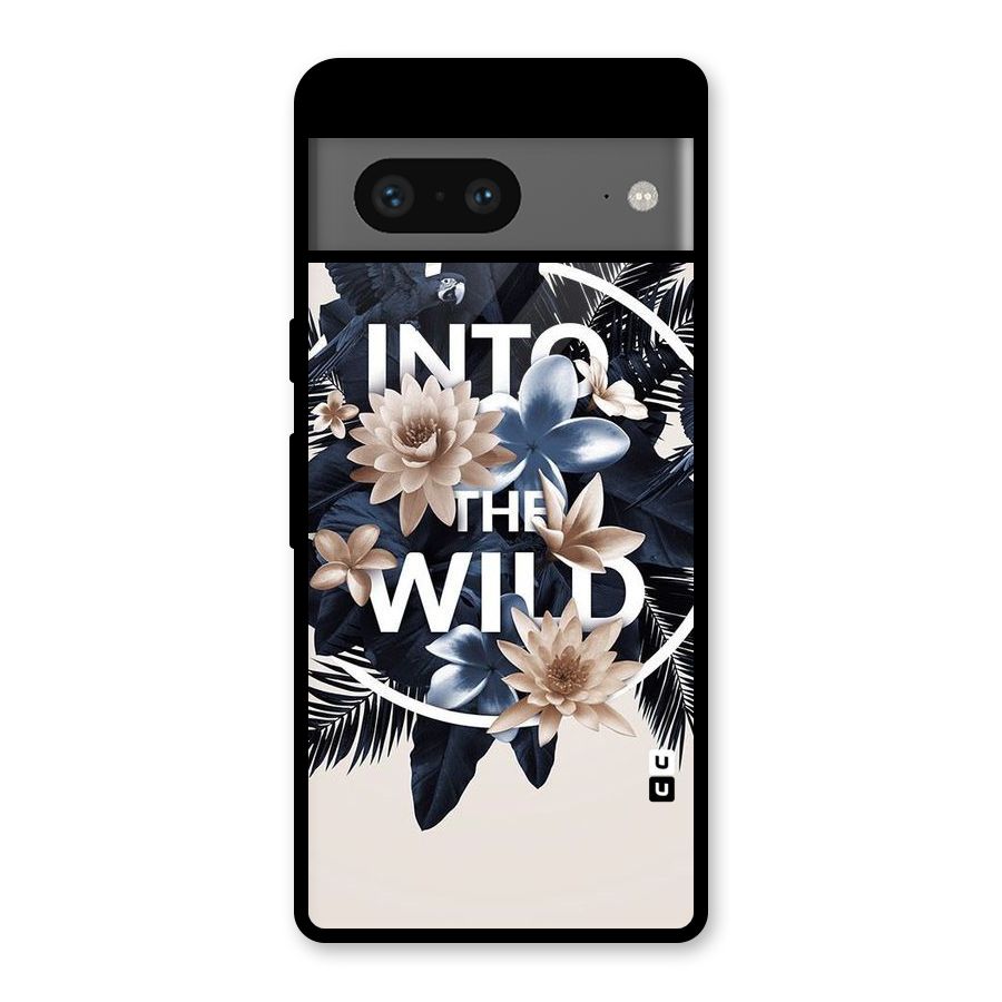 Into The Wild Blue Glass Back Case for Google Pixel 7