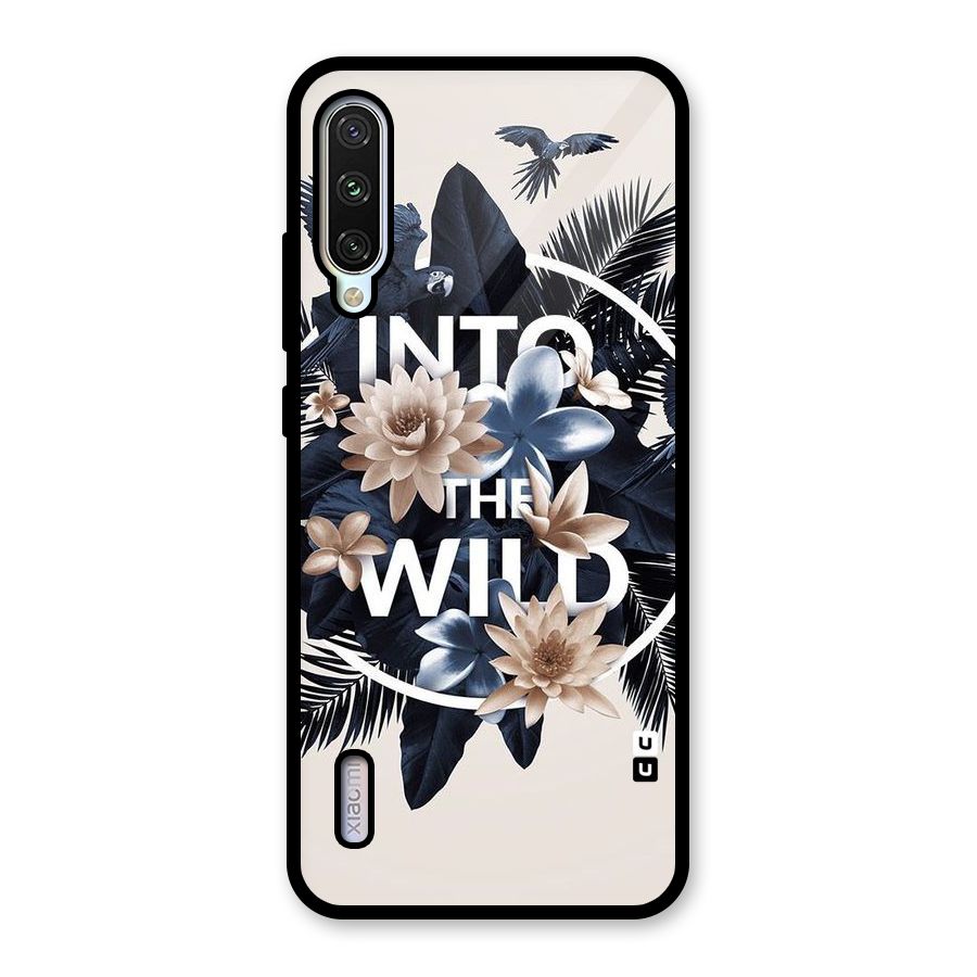 Into The Wild Blue Glass Back Case for Mi A3