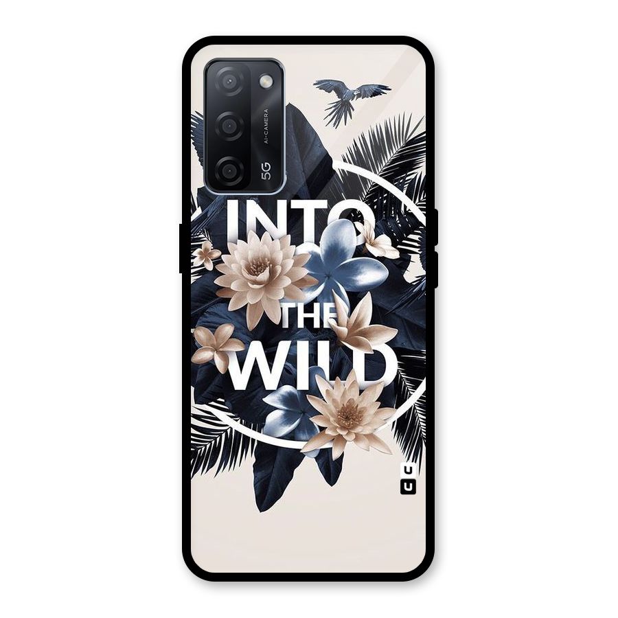 Into The Wild Blue Glass Back Case for Oppo A53s 5G