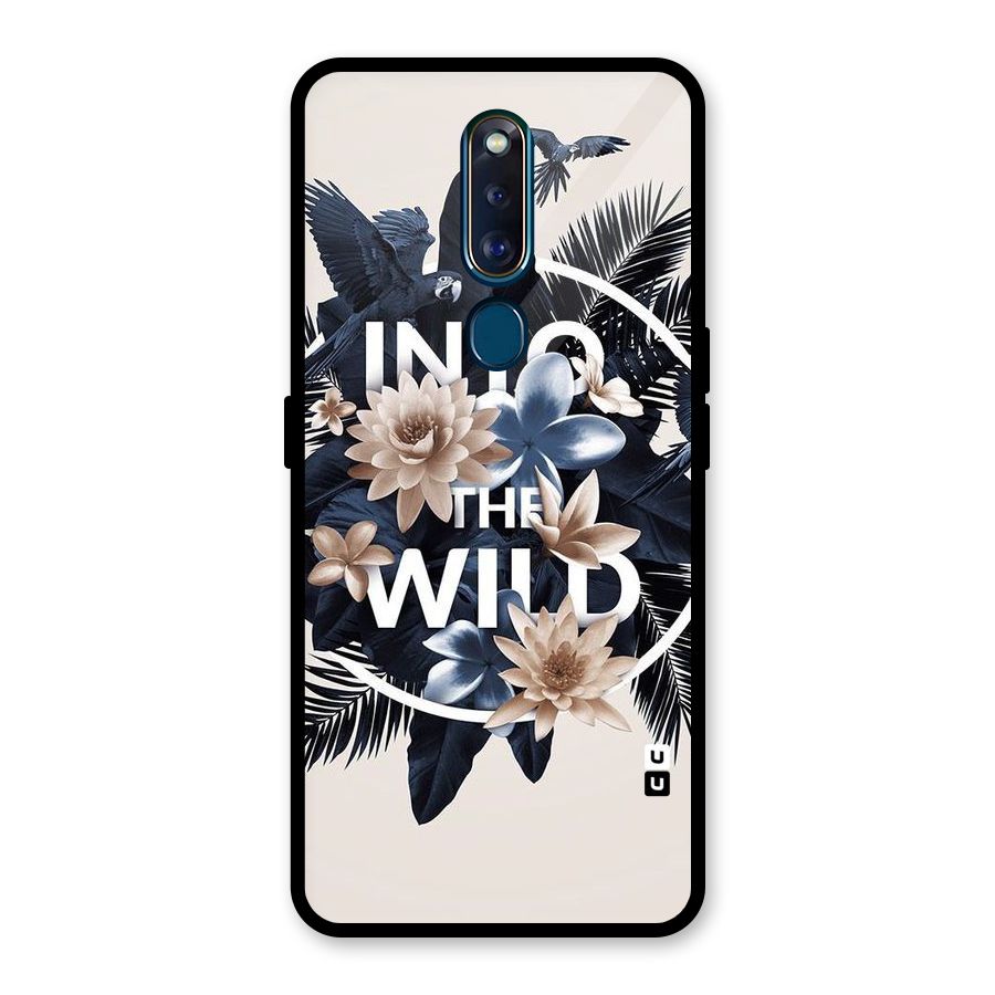 Into The Wild Blue Glass Back Case for Oppo F11 Pro