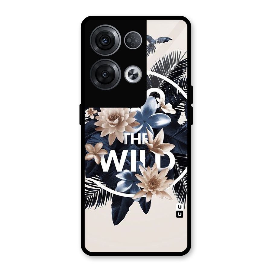 Into The Wild Blue Glass Back Case for Oppo Reno8 Pro 5G