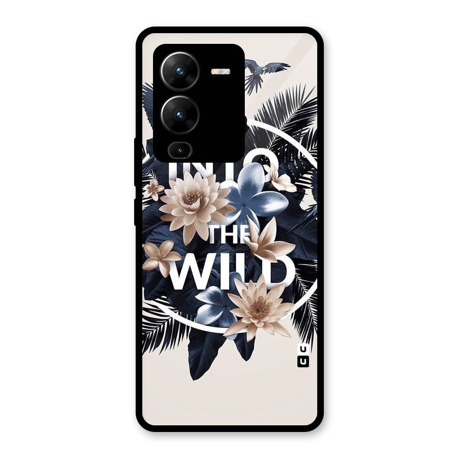 Into The Wild Blue Glass Back Case for Vivo V25 Pro