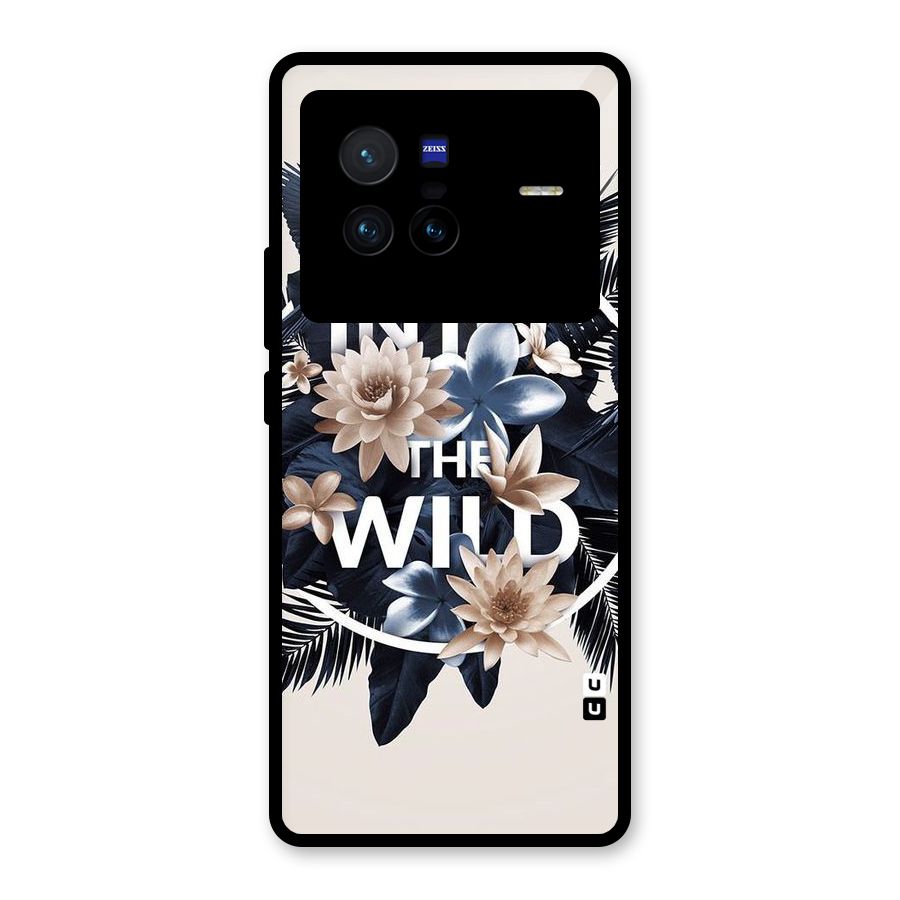 Into The Wild Blue Glass Back Case for Vivo X80