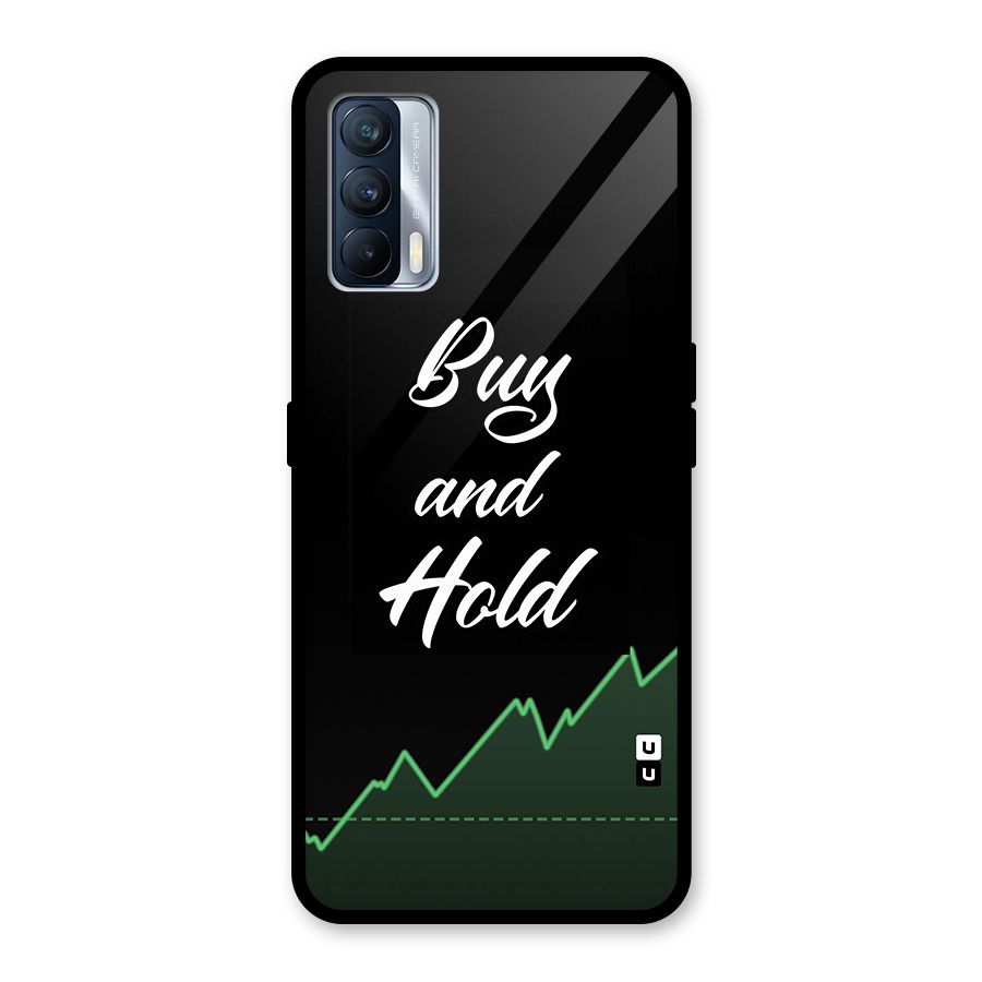 Investors Quote Buy and Hold Glass Back Case for Realme X7