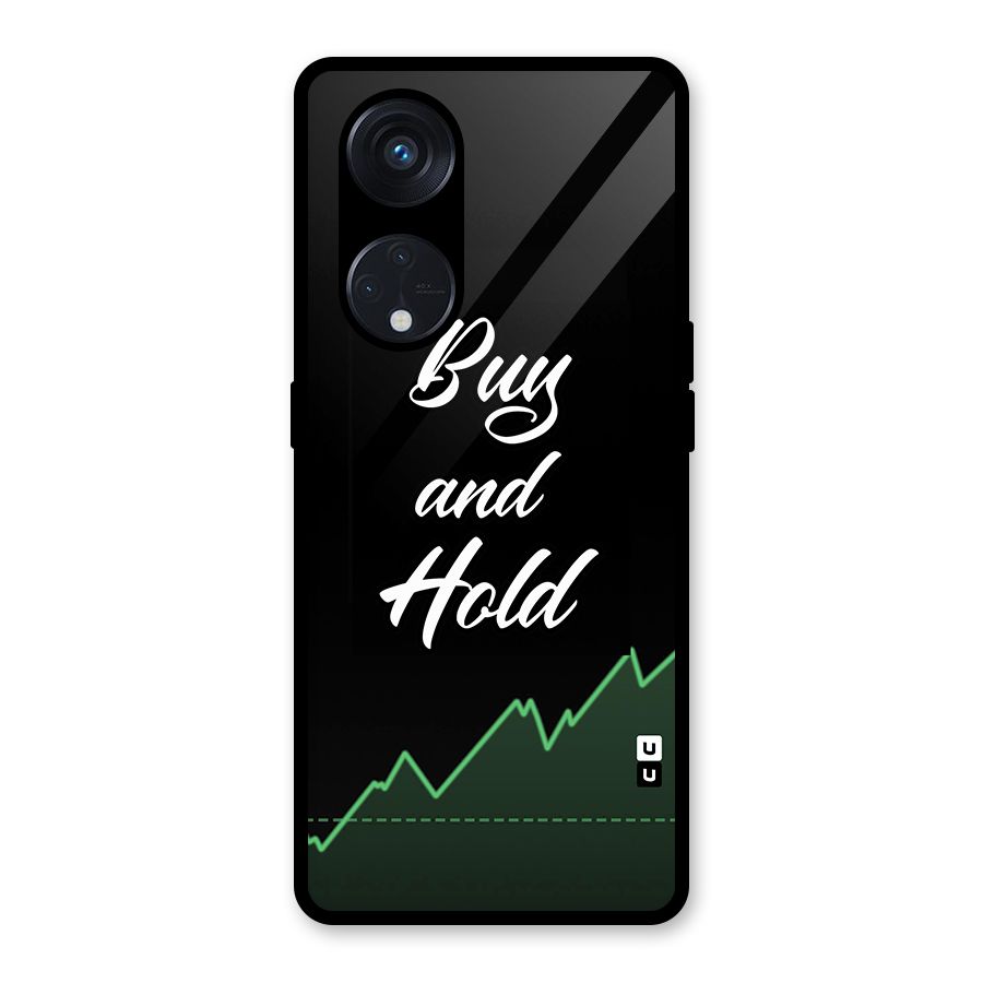 Investors Quote Buy and Hold Glass Back Case for Reno8 T 5G