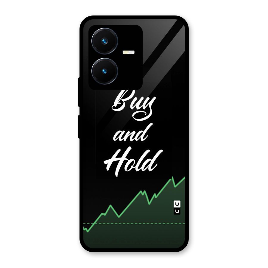 Investors Quote Buy and Hold Glass Back Case for Vivo Y22