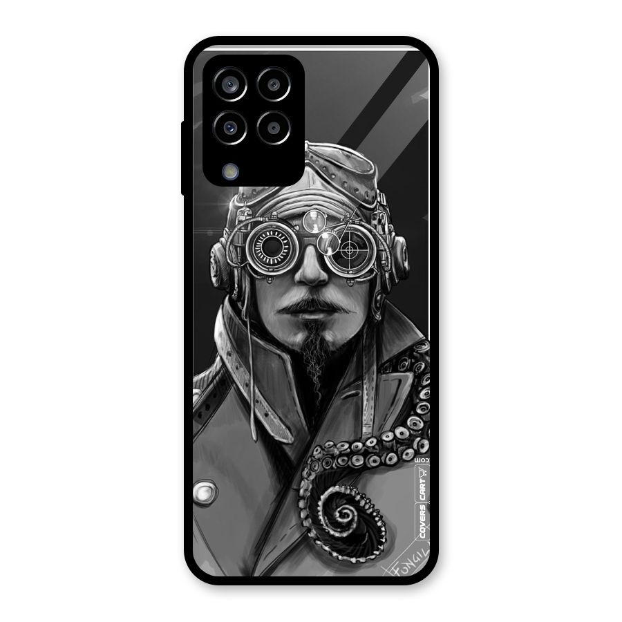 Ismaele Artwork Glass Back Case for Galaxy M33