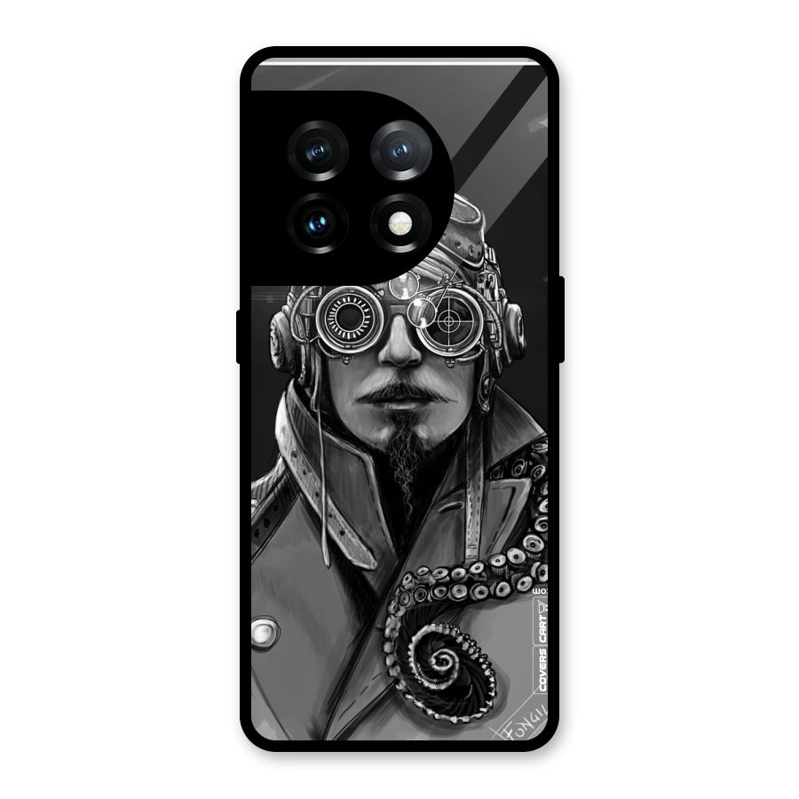Ismaele Artwork Glass Back Case for OnePlus 11