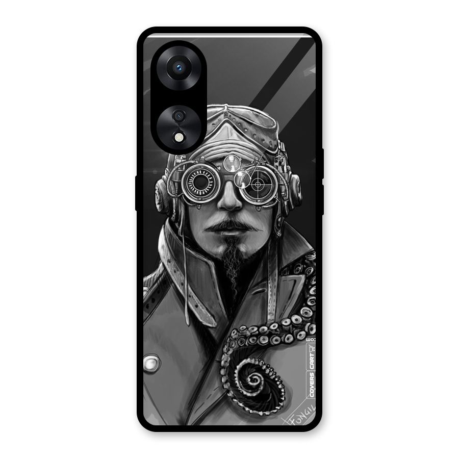Ismaele Artwork Glass Back Case for Oppo A78