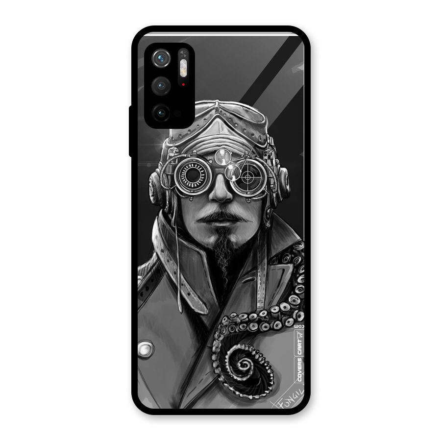 Ismaele Artwork Glass Back Case for Poco M3 Pro 5G